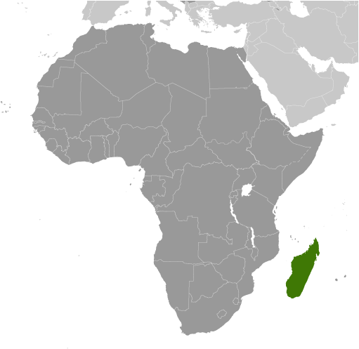 Map of Madagascar